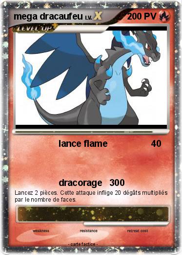 Pokemon mega dracaufeu