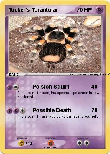 Pokemon Tucker's Turantular