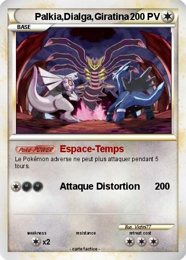 Pokemon Palkia,Dialga,Giratina