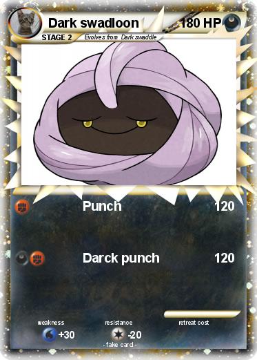 Pokemon Dark swadloon
