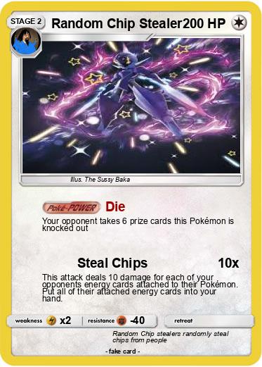 Pokemon Random Chip Stealer