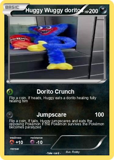 Pokemon Huggy Wuggy doritos