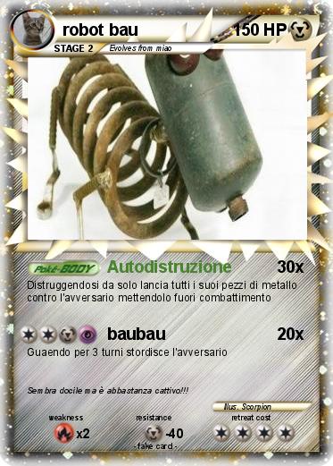 Pokemon robot bau