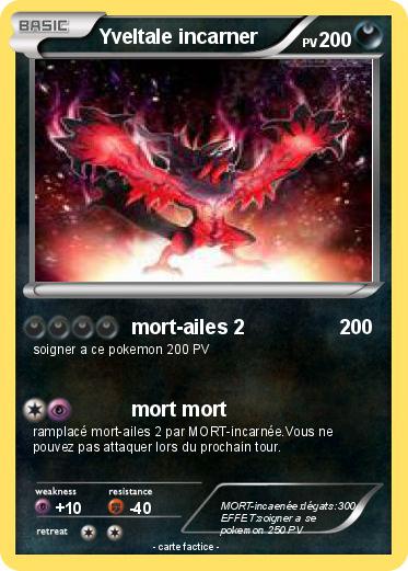 Pokemon Yveltale incarner