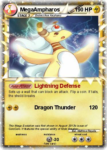 Pokemon MegaAmpharos