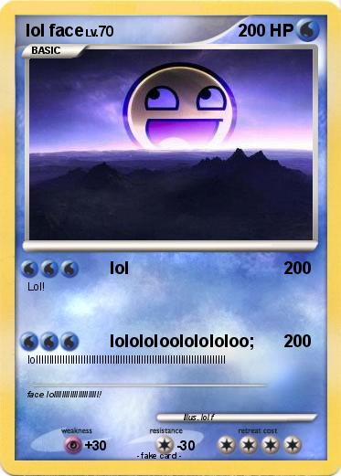 Pokemon lol face