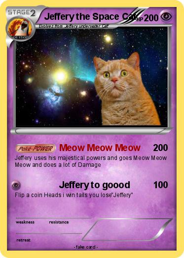 Pokemon Jeffery the Space Cat