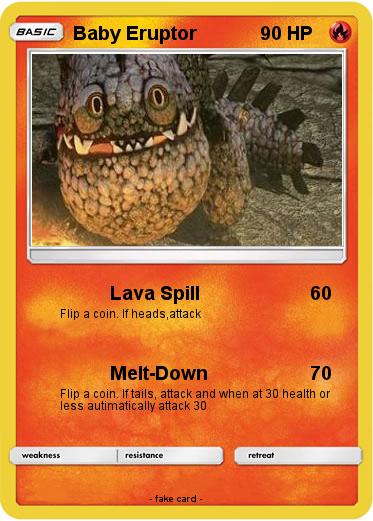 Pokemon Baby Eruptor