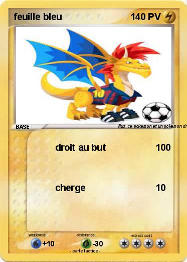 Pokemon feuille bleu
