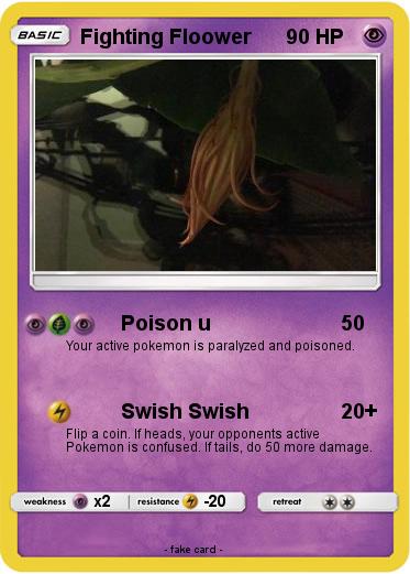 Pokemon Fighting Floower