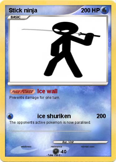 Pokemon Stick ninja
