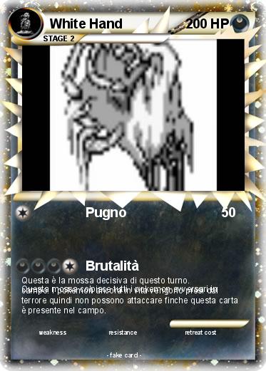 Pokemon White Hand
