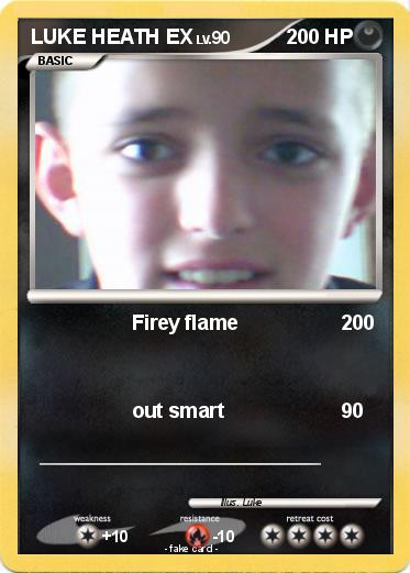 Pokemon LUKE HEATH EX