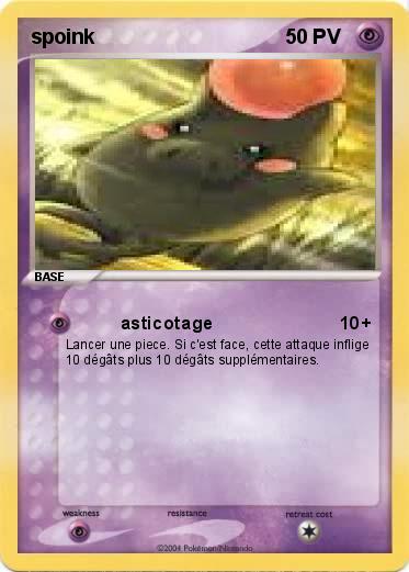 Pokemon spoink