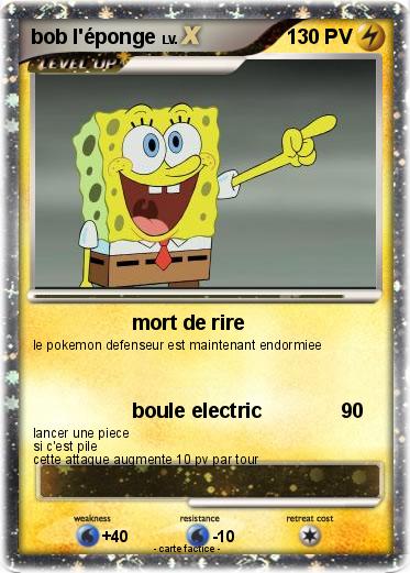 Pokemon bob l'éponge