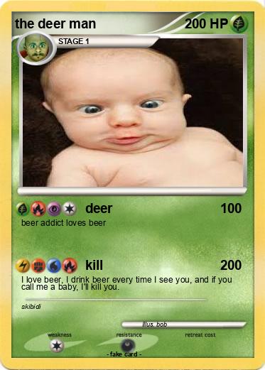 Pokemon the deer man