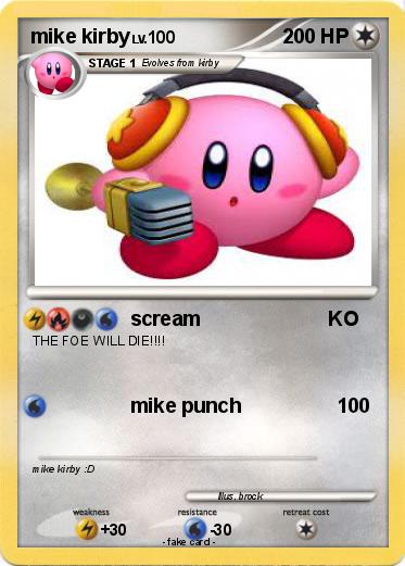 Pokemon mike kirby