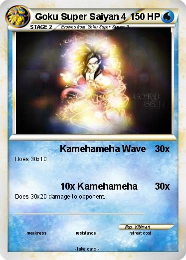 Pokemon Goku Super Saiyan 4