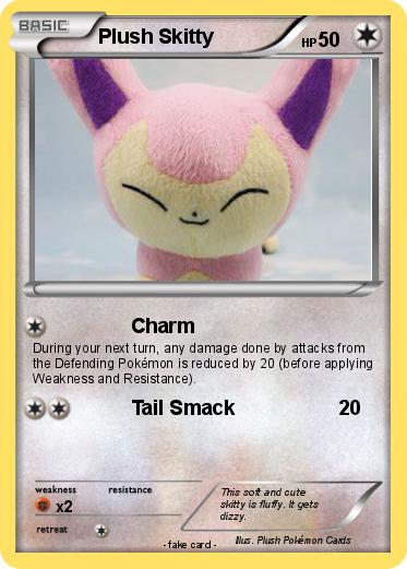 Pokemon Plush Skitty