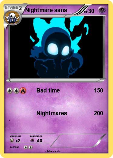 Pokemon Nightmare sans