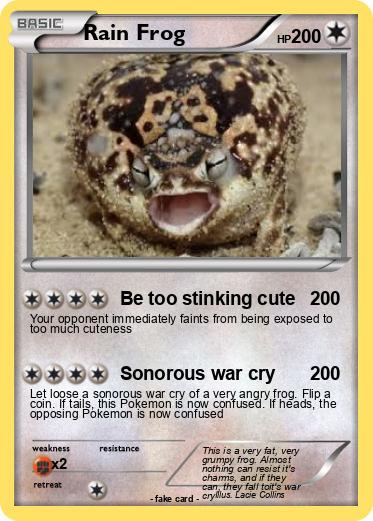 Pokemon Rain Frog