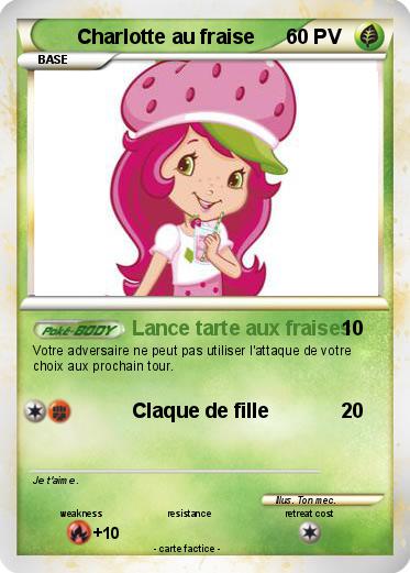 Pokemon Charlotte au fraise