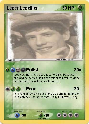Pokemon Leper Lepellier