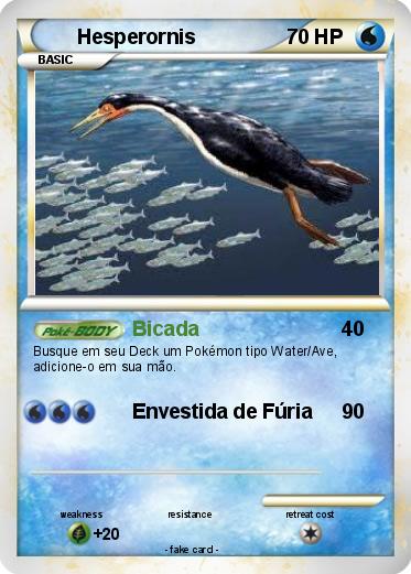 Pokemon Hesperornis