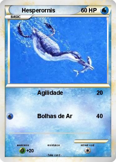 Pokemon Hesperornis
