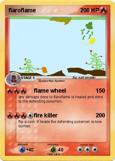 Pokemon flaroflame