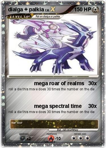 Pokemon dialga + palkia