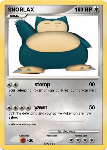 Pokemon SNORLAX
