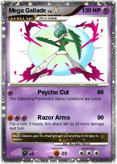 Pokemon Mega Gallade