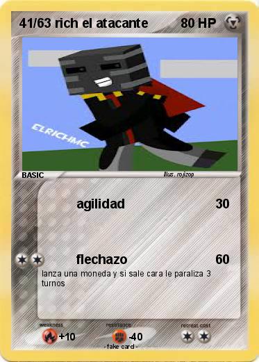 Pokemon 41/63 rich el atacante