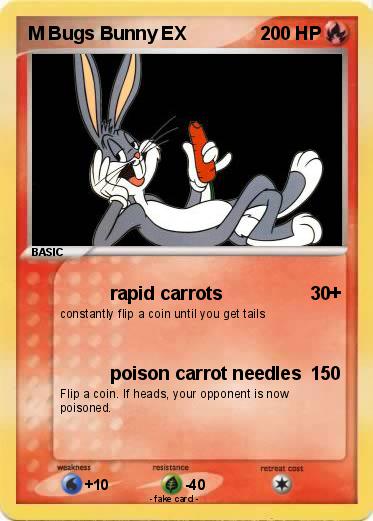 Pokemon M Bugs Bunny EX