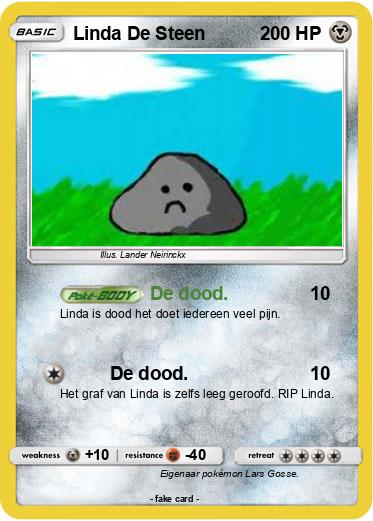 Pokemon Linda De Steen