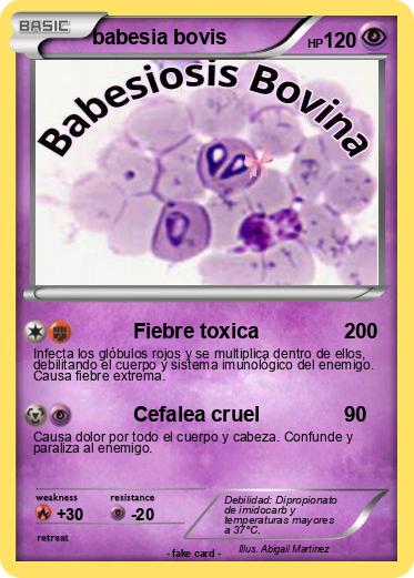 Pokemon babesia bovis