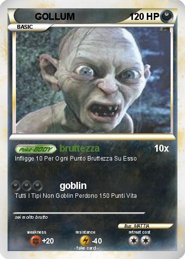 Pokemon GOLLUM
