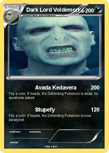 Pokemon Dark Lord Voldemort