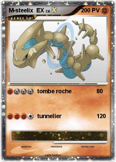 Pokemon M-steelix  EX
