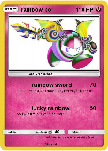 Pokemon rainbow boi