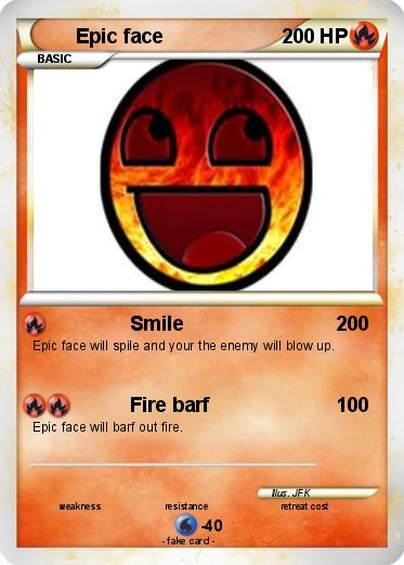 Pokemon Epic face