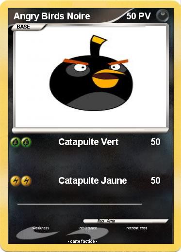 Pokemon Angry Birds Noire