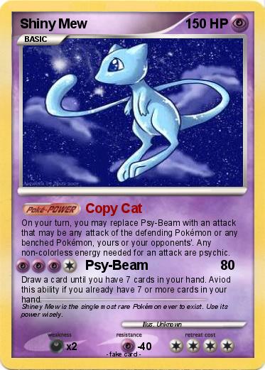 Pokemon Shiny Mew