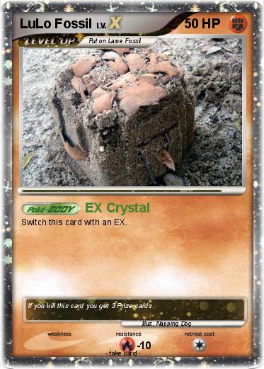 Pokemon LuLo Fossil