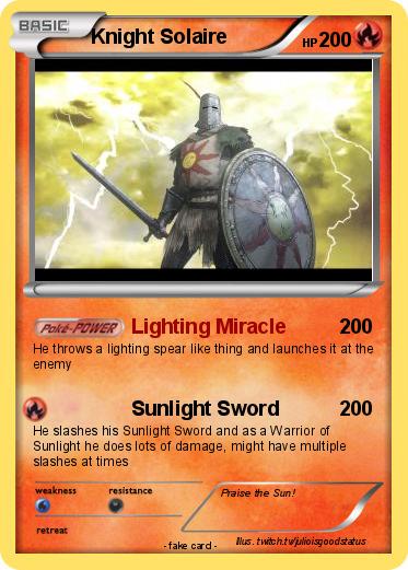 Pokemon Knight Solaire