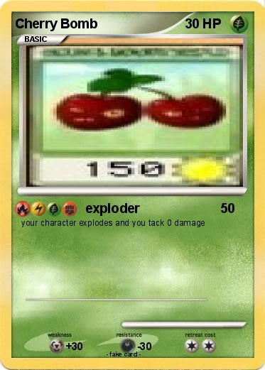 Pokemon Cherry Bomb