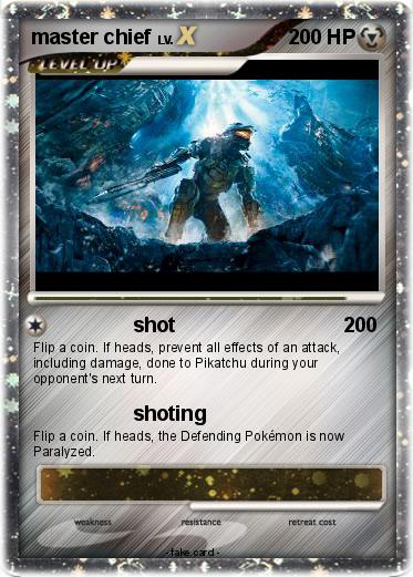 Pokemon master chief