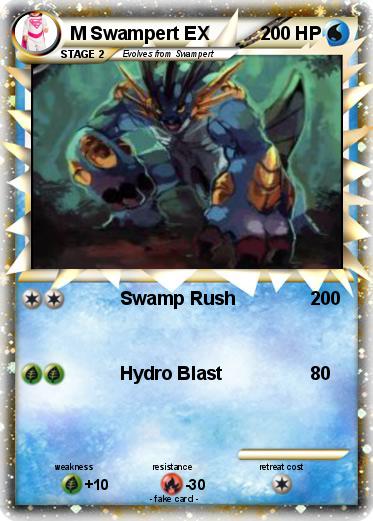 Pokemon M Swampert EX