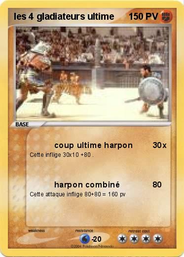 Pokemon les 4 gladiateurs ultime